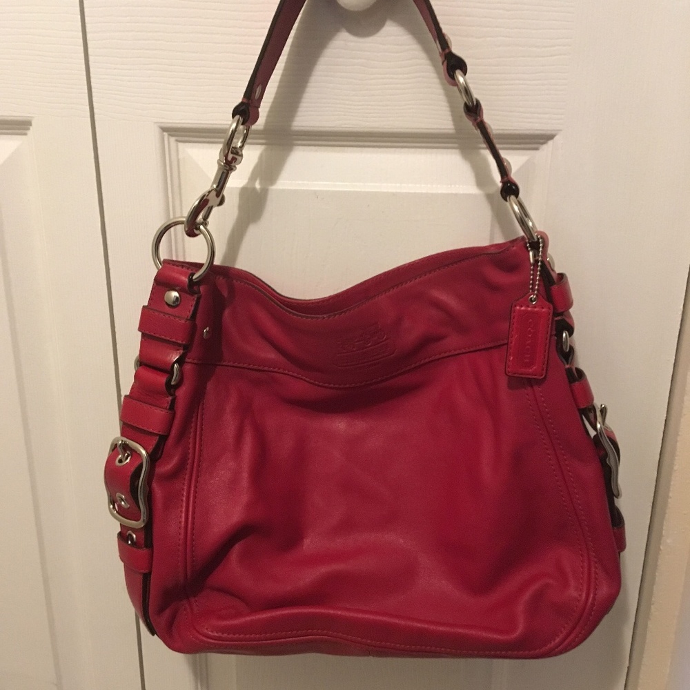 Coach Large leather Hobo Style Bag